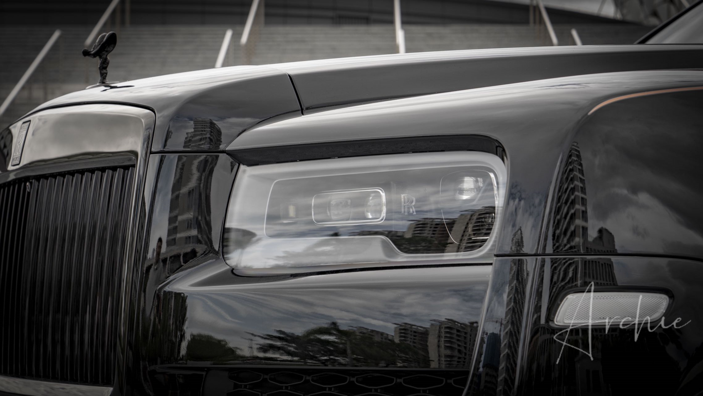 Rolls-Royce Cullinan Black Badge - Услуги персонального водителя.
